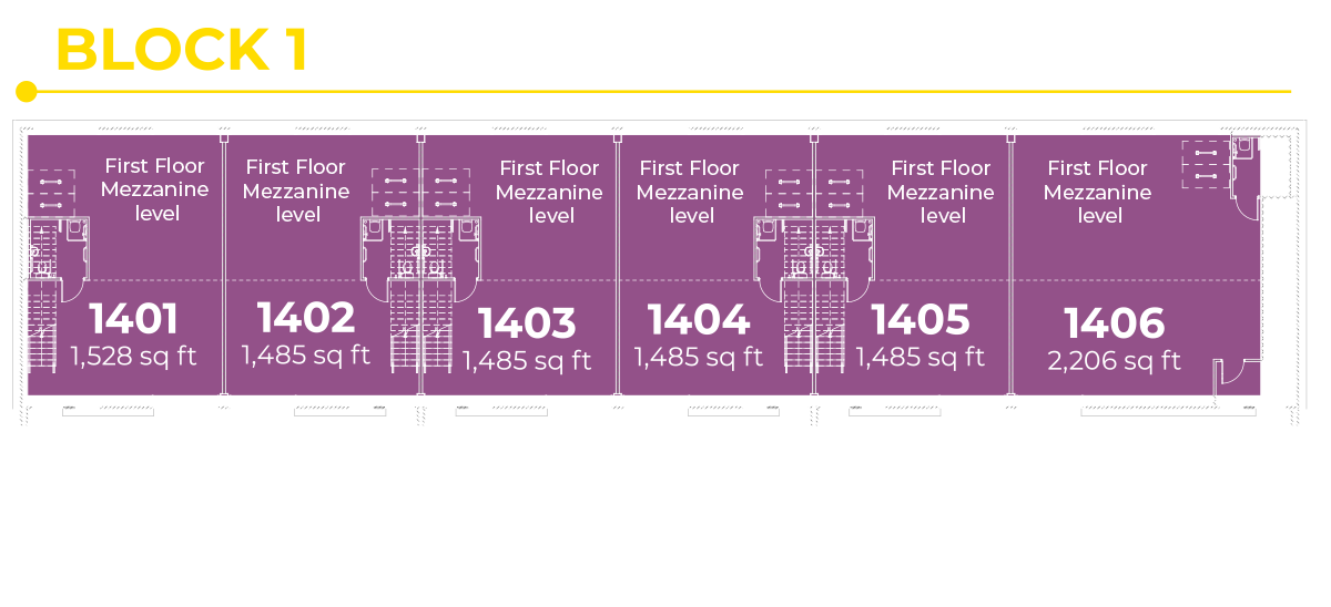 1401-1406 floorplans